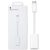 Apple MUQX3ZM/A Lightning/Type-C Adapter- Fehér