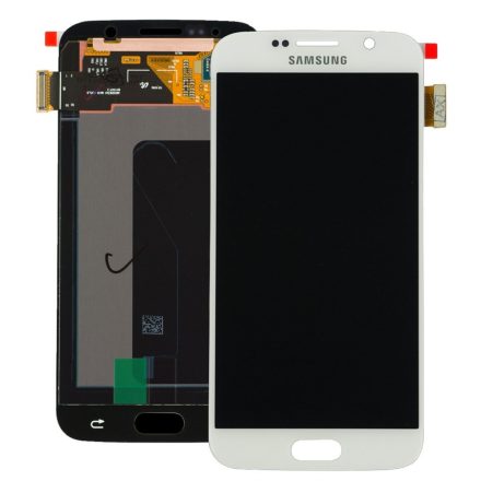 Samsung J5 2015 (J500) Original Lcd Kijelző + Érintő Panel - Fehér
