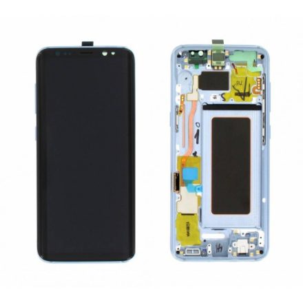 Samsung S8 Original Lcd Kijelző + Érintő Panel - Kék