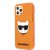 Apple iPhone 12 Pro Max KARL LAGERFELD KLHCP12LCHTRO Hátlap - Narancssárga