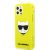 Apple iPhone 12 Pro Max KARL LAGERFELD KLHCP12LCHTRY Hátlap - Sárga