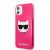 Apple iPhone 11 KARL LAGERFELD KLHCN61CHTRP TPU Hátlap - Rózsaszín