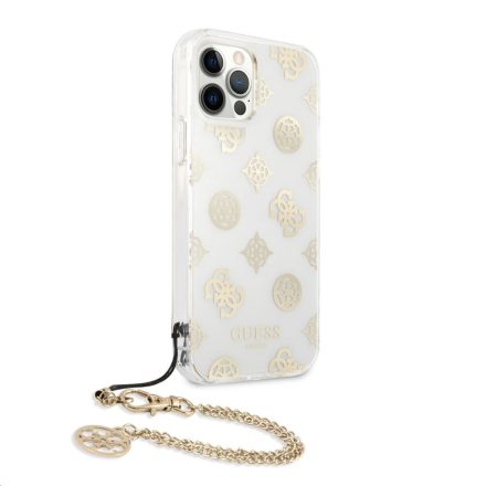 Apple iPhone 12/12 Pro Max GUESS GUHCP12LKSPEGO TPU Hátlap - Arany