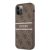 Apple iPhone 12 Pro Max GUESS GUHCP12L4GDBR Hátlap - Barna