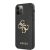 Apple iPhone 12 Pro Max GUESS GUHCP12MSA4GGBK Hátlap - Fekete