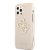 Apple iPhone 12 Pro Max GUESS GUHCP12LPCUGL4GGO Glitter TPU Hátlap - Arany