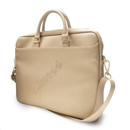 GUESS GUCB15PUSASLG 15.4'' Notebook/Tablet Táska - Arany