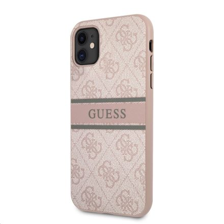 Apple iPhone 11/XR GUESS GUHCN614GDPI Hátlap - Rózsaszín