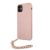 Apple iPhone 11 GUESS GUHCN61SASGPI Hátlap - Rózsaszín