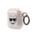 Apple Airpods 1/2 KARL LAGERFELD KLA2UCHGD Glitter TPU Tartó - Arany