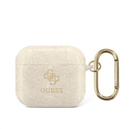 Apple Airpods 3 GUESS GUA3UCG4GD Glitter TPU Tartó - Arany