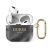 Apple Airpods 3 GUESS GUA3UNMK TPU Tartó - Fekete