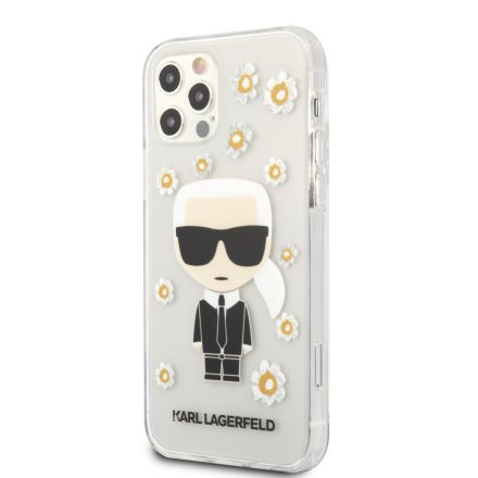 Apple iPhone 11/XR KARL LAGERFELD KLHCN61HFLT TPU Hátlap - Átlátszó