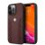 Apple iPhone 13 Pro BMW Bőr Hátlap - Bordó