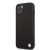 Apple iPhone 13 BMW BMHCP13MSLLBK Bőr Hátlap - Fekete