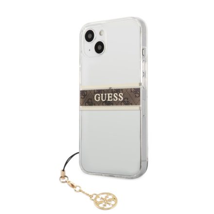 Apple iPhone 13 GUESS GUHCP13MKB4GBR TPU Hátlap - Barna