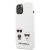 iPhone 13 KARL LAGERFELD KLHCP13MSSKCW Liquid Silicon Hátlap - Fehér