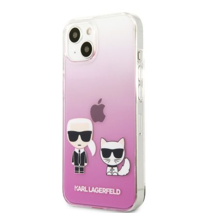 Apple iPhone 13 KARL LAGERFELD KLHCP13MCKTRP TPU Hátlap - Rózsaszín