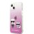 Apple iPhone 13 KARL LAGERFELD KLHCP13MCKTRP TPU Hátlap - Rózsaszín