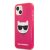 Apple iPhone 13 KARL LAGERFELD KLHCP13MCHTRP Hátlap - Rózsaszín