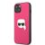 Apple iPhone 13 KARL LAGERFELD KLHCP13MPKMP Hátlap - Rózsaszín