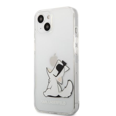 Apple iPhone 13 KARL LAGERFELD KLHCP13MCFNRC TPU Hátlap - Átlátszó