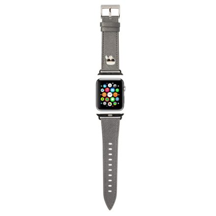 Apple iWatch Karl Lagerfeld KLAWMOKHG 42/44mm óraszíj - Ezüst