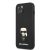 Apple iPhone 13 KARL LAGERFELD KLHCP13MIKMSBK Hátlap - Fekete