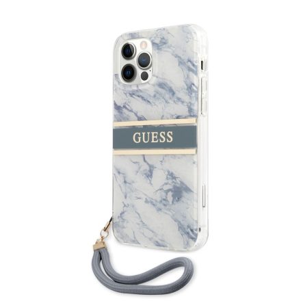Apple iPhone 12/12 Pro GUESS GUHCP12MKMABBL TPU Hátlap - Kék