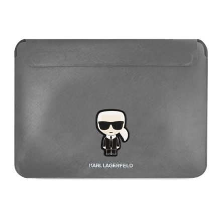 KARL LAGERFELD KLCS14PISG 14'' Notebook/Tablet Táska - Ezüst