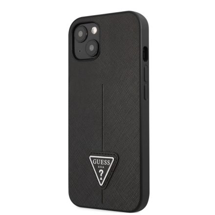 Apple iPhone 13 GUESS GUHCP13MPSATLK Hátlap - Fekete