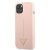 Apple iPhone 13 GUESS GUHCP13MSLTGP Liquid Silicone Hátlap - Rózsaszín
