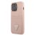 Apple iPhone 13 Pro GUESS GUHCP13LPSATPP Hátlap - Rózsaszín
