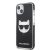 Apple iPhone 13 KARL LAGERFELD KLHCP13MTPECK TPU Hátlap - Fekete