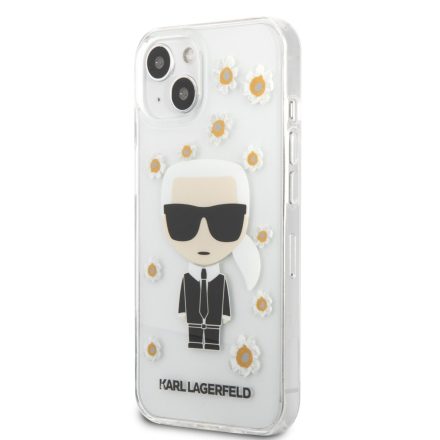 Apple iPhone 13 KARL LAGERFELD KLHCP13MHFLT TPU Hátlap - Átlátszó