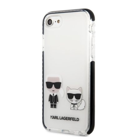 Apple iPhone 7/8/SE2 KARL LAGERFELD KLHCI8TPEKCW TPU Hátlap - Fehér