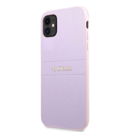 Apple iPhone 11 GUESS GUHCN61PSASBPU Hátlap - Lila