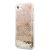 Apple iPhone 7/8/SE 2020/SE 2022 GUESS GUHCI8LFLSD Liquid Glitter TPU Hátlap - Arany