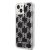 Apple iPhone 14 Plus KARL LAGERFELD KLHCP14MLMNMK Liquid Glitter TPU Hátlap - Fekete