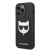 Apple iPhone 14 Pro KARL LAGERFELD KLHCP14LSAPCHK Hátlap - Fekete