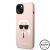Apple iPhone 14 KARL LAGERFELD KLHMP14SSLKHLP Liquid Silicon MagSafe Hátlap - Rózsaszín