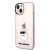 Apple iPhone 14 Plus KARL LAGERFELD KLHCP14MHNCHTCP TPU Hátlap - Rózsaszín