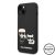 Apple iPhone 14 KARL LAGERFELD KLHMP14SSSKCK Liquid Silicon MagSafe Hátlap - Fekete