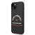 Apple iPhone 14 Plus KARL LAGERFELD KLHCP14LSRSGHLK Liquid Silicon Hátlap - Fekete