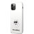 Apple iPhone 12/12 Pro KARL LAGERFELD KLHCP12MSNCHBCH Liquid Hátlap - Fehér