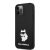 Apple iPhone 12/12 Pro KARL LAGERFELD KLHCP12MSNCHBCK Liquid Hátlap - Fekete