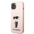 Apple iPhone 13 KARL LAGERFELD KLHCP13MSNIKBCP Liquid Hátlap - Rózsaszín