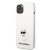 Apple iPhone 13 KARL LAGERFELD KLHCP13MSNCHBCH Liquid Hátlap - Fehér