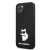 Apple iPhone 13 KARL LAGERFELD KLHCP13MSNCHBCK Liquid Hátlap - Fekete