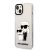 Apple iPhone 13 KARL LAGERFELD KLHCP13MHNKCTGT Glitter Hátlap - Átlátszó